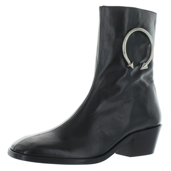 womens square toe motorcycle boots