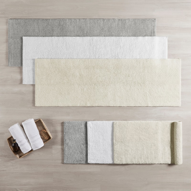 Beautyrest Plume Feather Touch Reversible Bath Rug