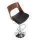 preview thumbnail 12 of 14, Carson Carrington Paula Mid-century Modern Swivel Adjustable Bar Stool