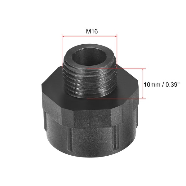 Threaded Bushings Nylon Connector Adaptor Outer Thread to Inner Thread ...