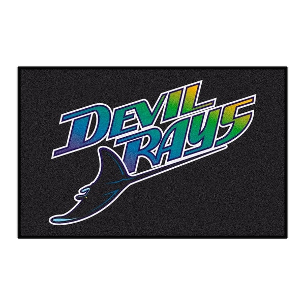 MLB - Tampa Bay Rays Retro Collection Rug - 19in. x 30in. - (1998