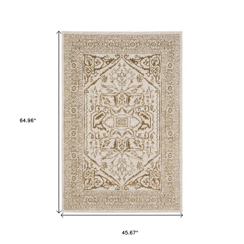 HomeRootsOriental Traditional Rectangle Area Rug