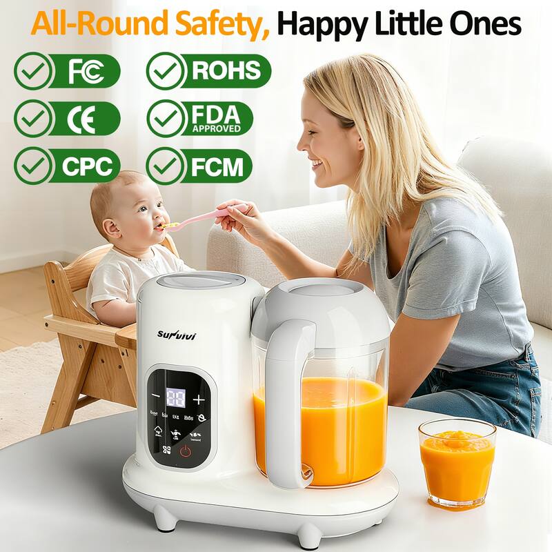 Multifunctional Baby Food Maker, Baby Food Processor Blender Combo