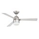 preview thumbnail 1 of 1, Andy 1-Light 42-in. Ceiling Fan Silver
