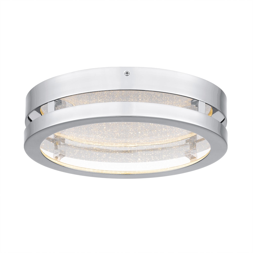 Sylvia Integrated LED Polished Chrome Flush Mount - Polished Chrome