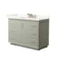 Option Light Green / Giotto Quartz Top / Satin Bronze