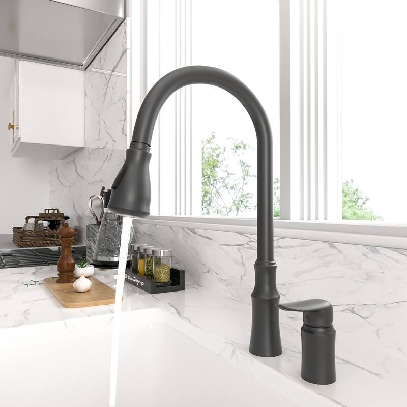 Lordear professional pull-out hot and cold water rotating kitchen faucets
