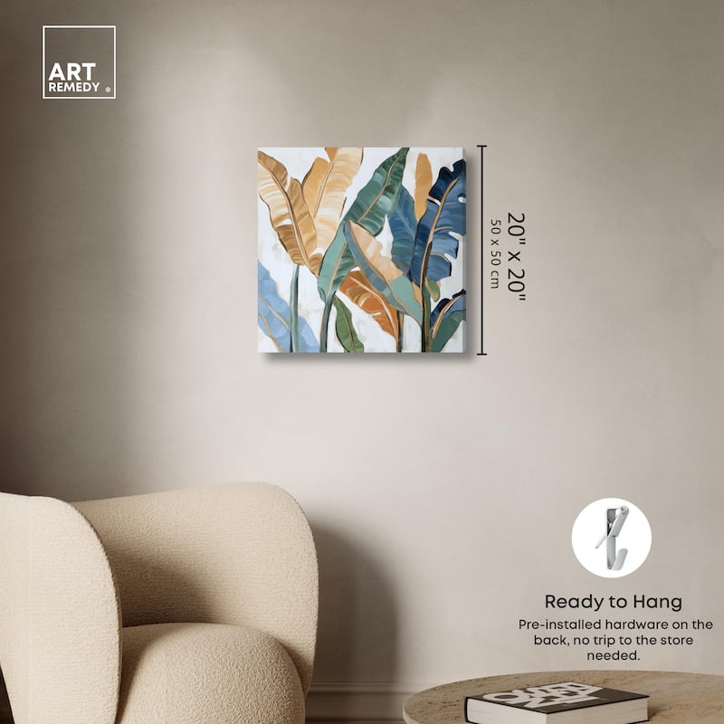 Paradise Fronds IV Canvas by Art Remedy, Gallery Wrapped