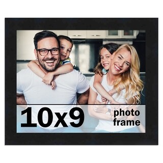 10x9 Frame Black Picture Frame - Complete Modern Photo Frame Includes ...