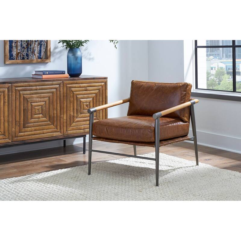 Stokes 88-inch 3-Door Sideboard, Brown