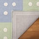 preview thumbnail 5 of 10, SAFAVIEH Handmade Kids Kenia Dots Wool Rug