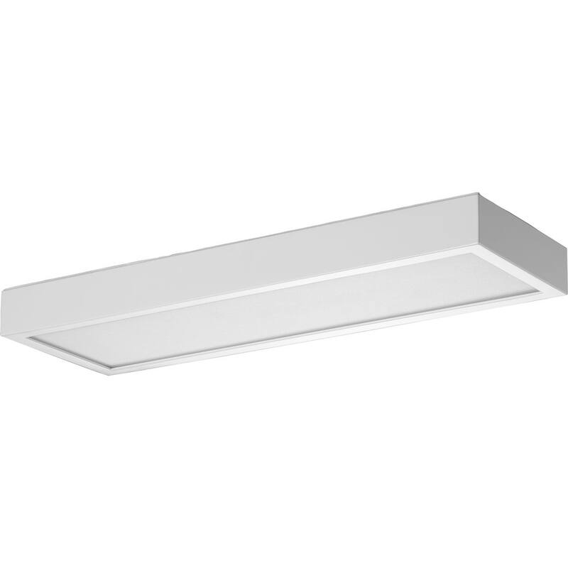 Everlume Collection 1Light Satin White Frosted Glass LED Modern Bath