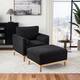 Option Black + Nature（Includ Chair + Ottoman）