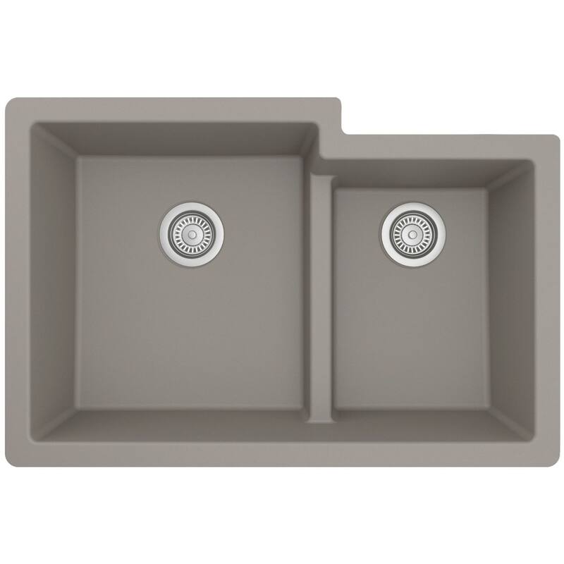 Karran USA QU-811 Quartz QU 32" Undermount Double Basin Quartz
