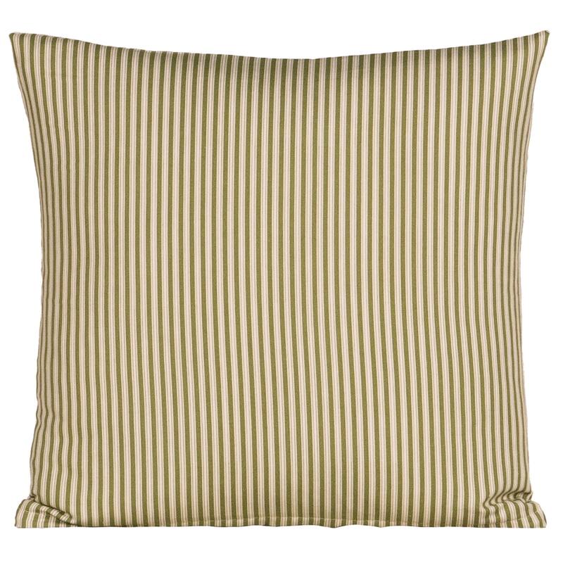 Magnolia Polo Stripe Washed Cotton Accent Pillow