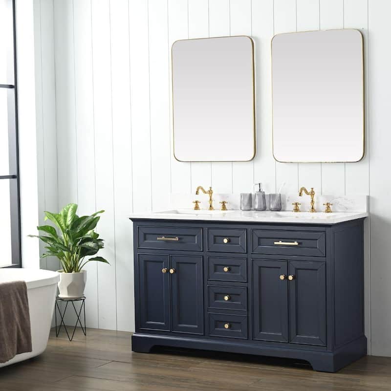 Sudio Design Thompson 54" Double Bathroom Vanity