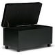 preview thumbnail 101 of 128, WYNDENHALL Essex 34-in. Wide Rectangular Storage Ottoman