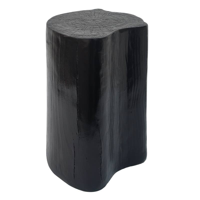 Roomfitters 2-in-1 Irregular MGO End Table, Split Design Organic Accent Table for Indoor/Outdoor