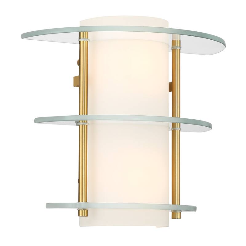 Savoy House 9-8606-2 Newell 2 Light 12" Tall Bathroom Sconce