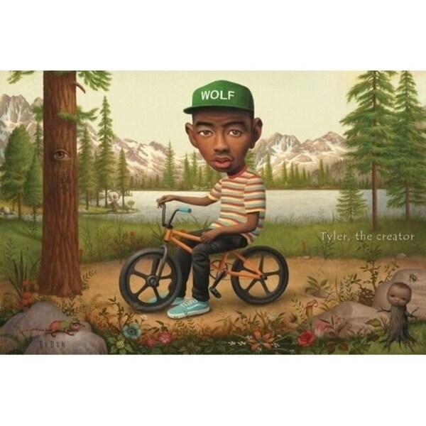 Tyler The Creator Wolf Hat Poster Poster Print Item