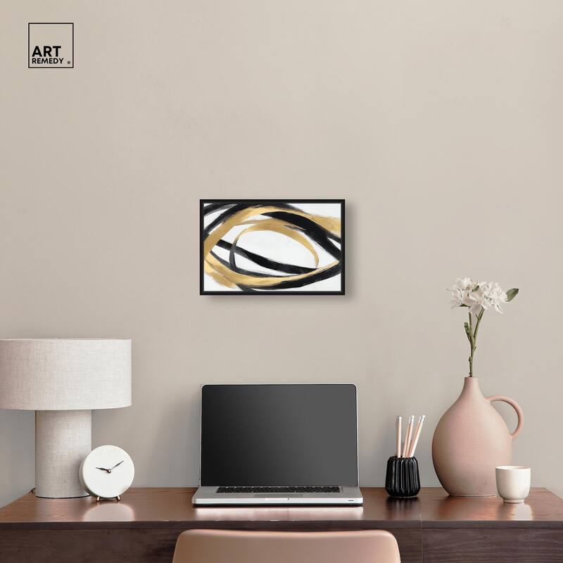 Loops of Luxury II Canvas by Art Remedy