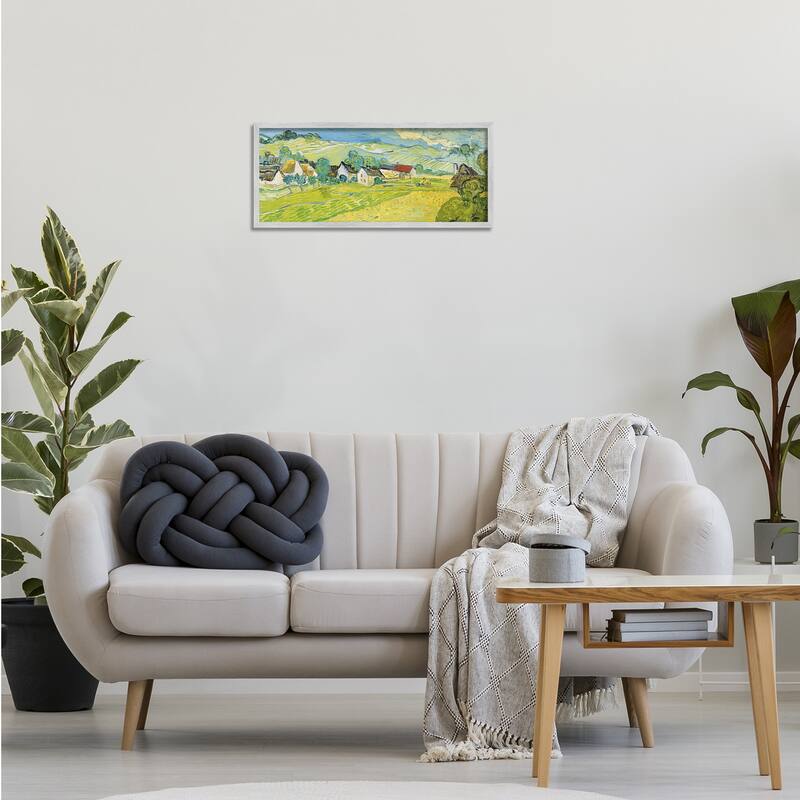 Stupell Classic Vast Countryside Framed Giclee Art Design By Vincent Van Gogh
