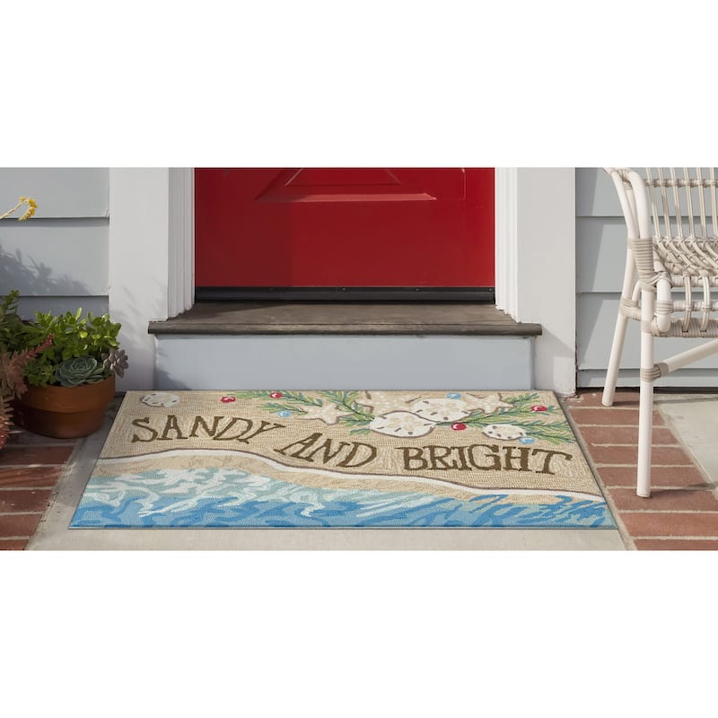 Liora Manne Frontporch Sandy & Bright Indoor/Outdoor Mat