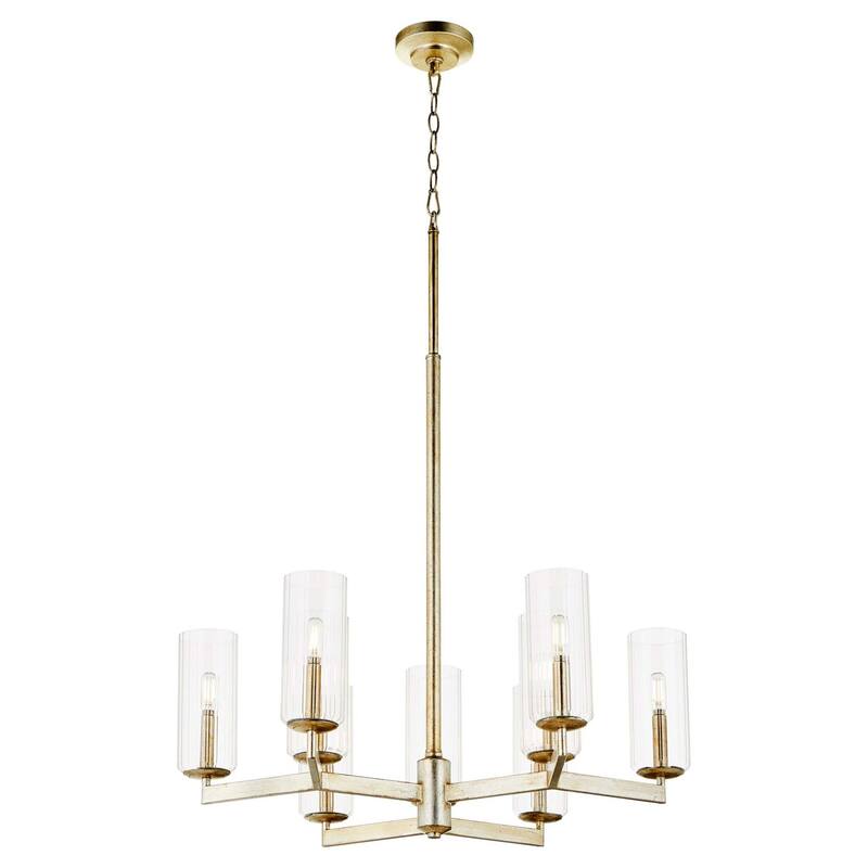 Quorum International 674-9 Merrick 9 Light 30" Wide Chandelier