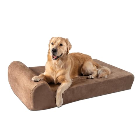 Big Barker 7" Orthopedic Dog Bed - Headrest Edition