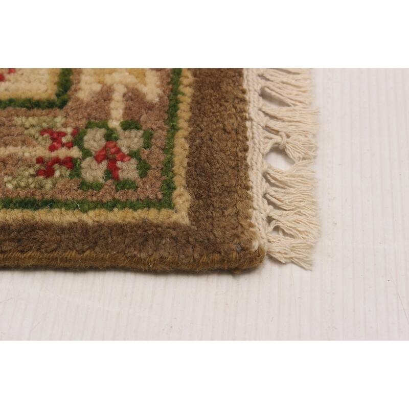 ECARPETGALLERY Hand-knotted Serapi Heritage Brown Wool Rug - 7'11 x 10'4