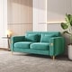 Velvet Loveseat Sofa 63.4