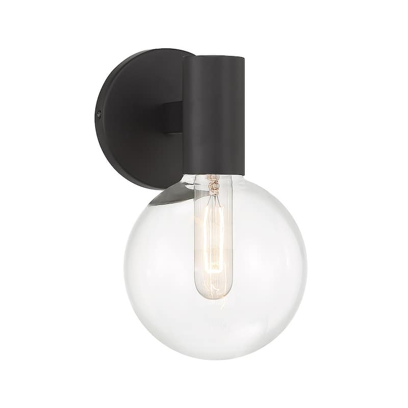 Savoy House 9-3076-1 Wright 10" Tall Wall Sconce - Matte Black