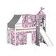 preview thumbnail 80 of 117, JACKPOT Prince & Princess Low Loft Twin Bed, Ladder Slide Tent & Tower