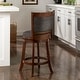 preview thumbnail 4 of 56, Verona Panel Back Swivel Counter Height Stool by iNSPIRE Q Classic