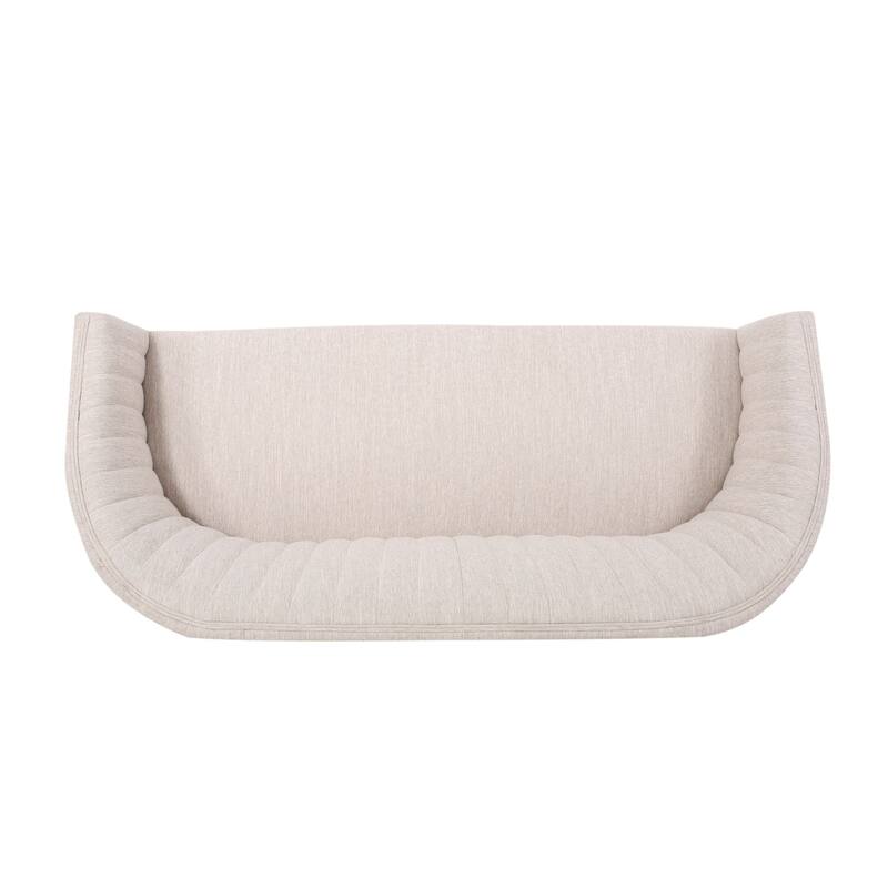 Mid Century Modern Straight Design Loveseat