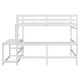 preview thumbnail 9 of 16, Full Loft Bed with Built-in Desk
