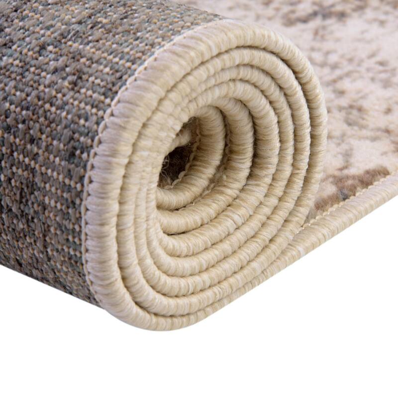 Contemporary Daisy Collection Area Rug