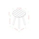 preview thumbnail 20 of 18, Middlebrook 20-inch Round Acacia Wood Outdoor Side Table