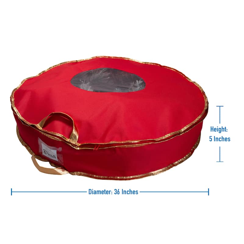 Simplify 2 Pack 36" Holiday Wreath Bag - 36"x 5"