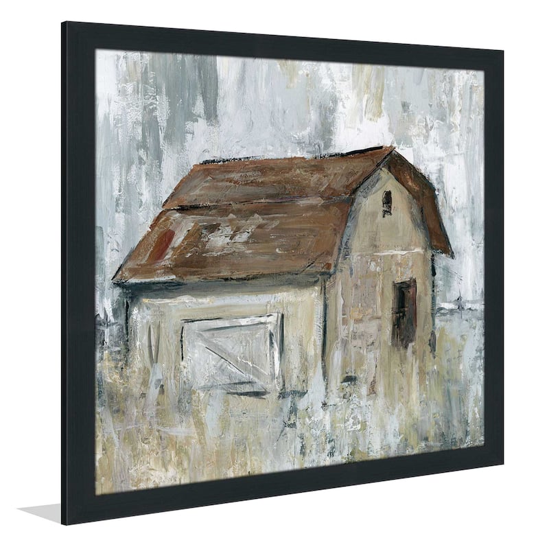 "Barn At Dusk" by Carol Robinson Print on Acrylic.