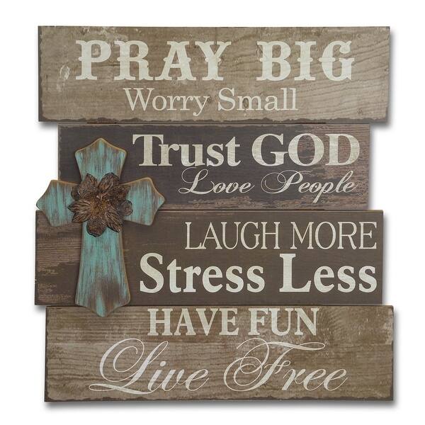 Shop 20 75 Inspiring Religious Wall Plaque With Cross Design