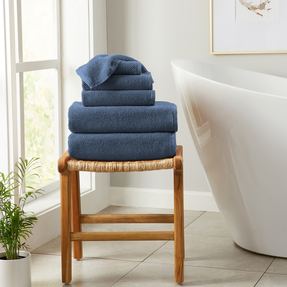 Blue decorative towels 2025