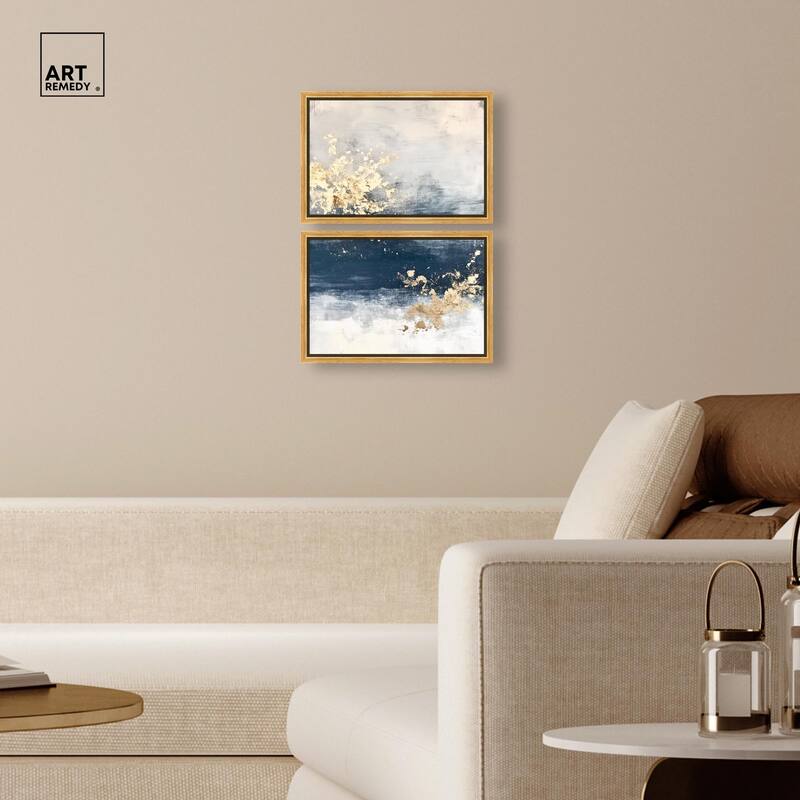 Inner Cosmos I Canvas Set of 2 by Art Remedy