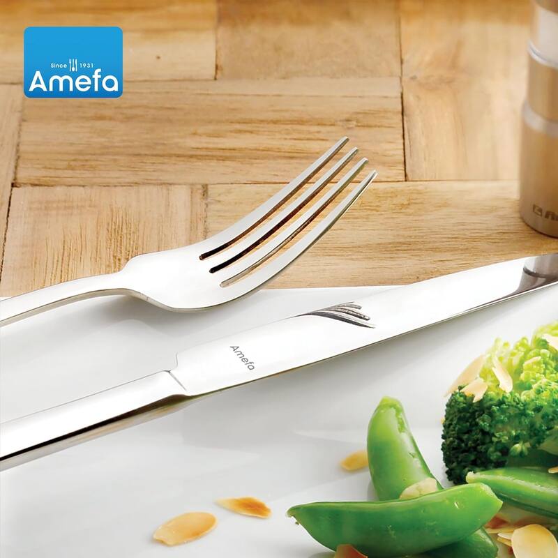 Amefa Moderno 20 Piece 18/10 Stainless Steel Flatware Set