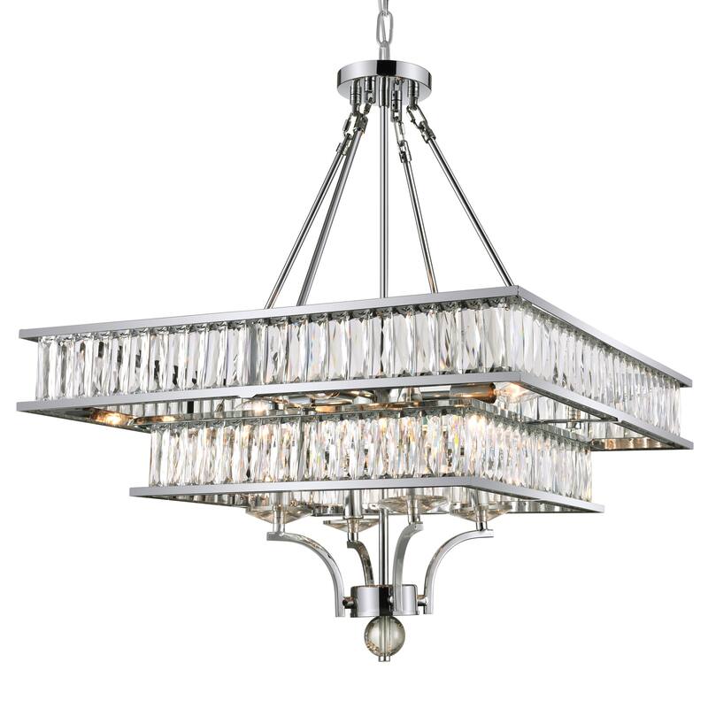 Shalia 8 Light Chandelier With Chrome Finish