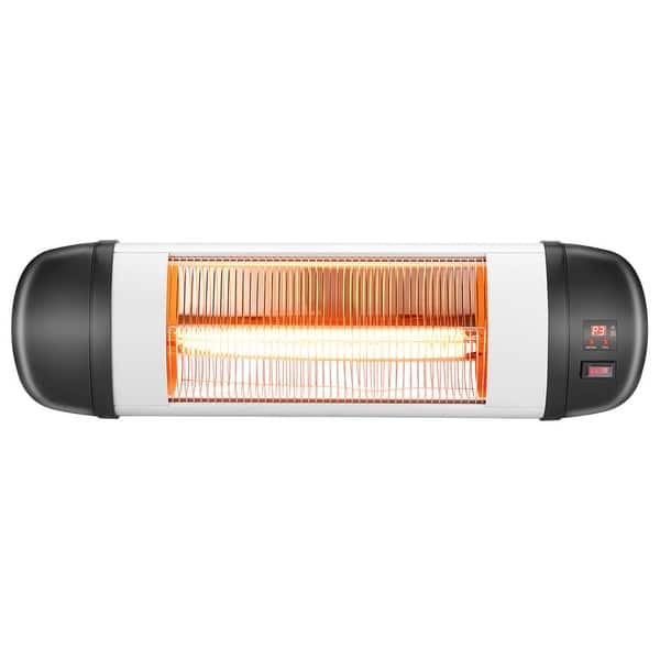 1500W Wall Terrace Heater Wall Mounted Infrared Space Heater with Remote  Control - On Sale - Bed Bath u0026 Beyond - 32744051