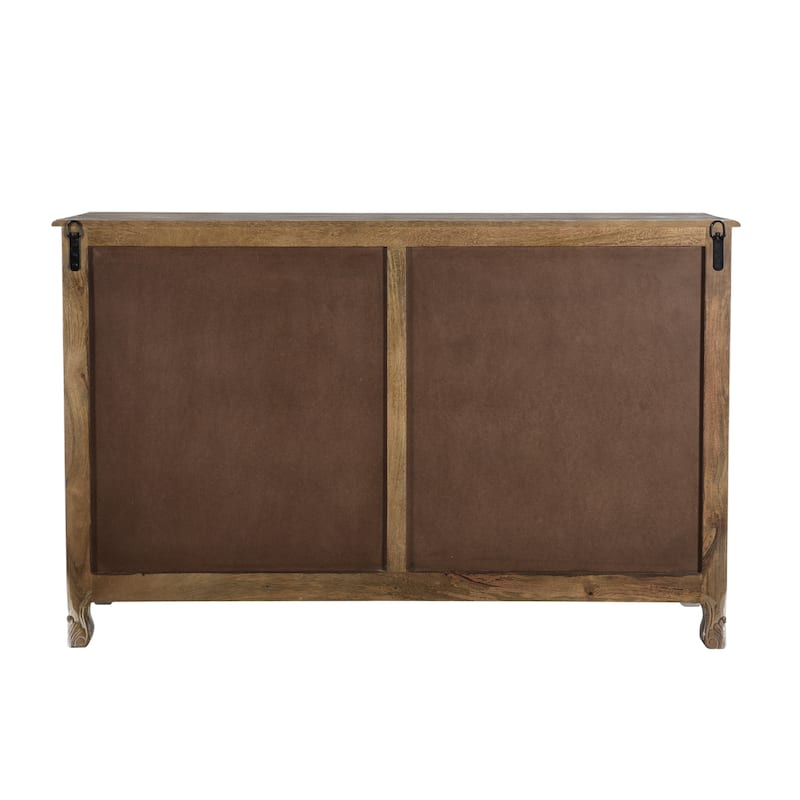 Florence Floral Carved Wood 7-Drawer Dresser