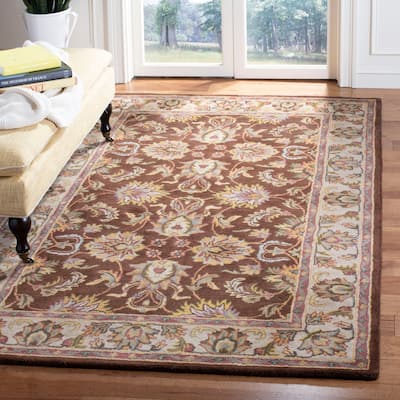 SAFAVIEH Handmade Heritage Star Gradient Traditional Oriental Wool Rug