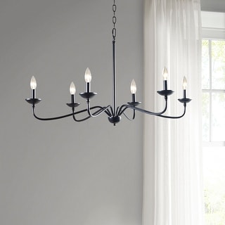 simple farmhouse chandelier