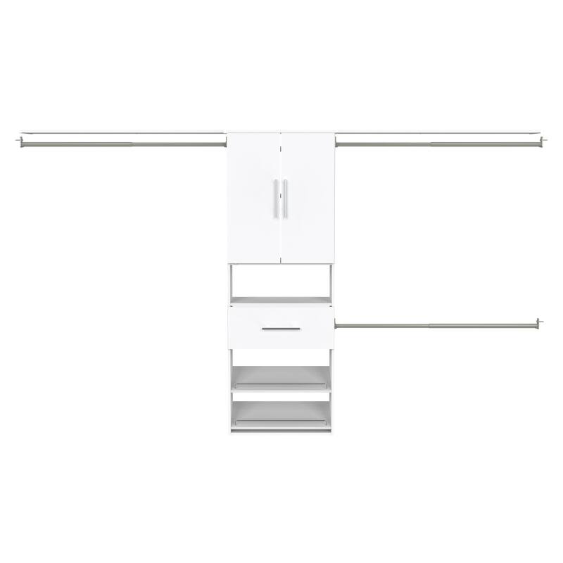 ClosetMaid SuiteSymphony Modern 1-Drawer Hanging Closet System